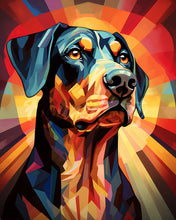 Laden Sie das Bild in den Galerie-Viewer, Diamond Painting – Art-Deco-Hund