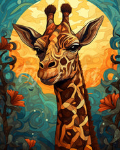 Laden Sie das Bild in den Galerie-Viewer, Diamond Painting – Giraffe Art Deco