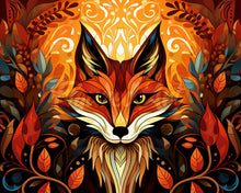Laden Sie das Bild in den Galerie-Viewer, Diamond Painting – Fuchs Art Deco