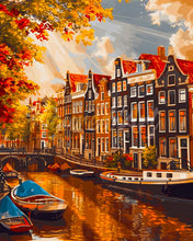 Laden Sie das Bild in den Galerie-Viewer, Diamond Painting - Sonnenschein in Amsterdam