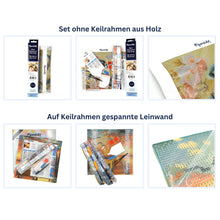 Laden Sie das Bild in den Galerie-Viewer, Mini Diamond Painting 25 x 25 cm - Froher Schneemann im Raum