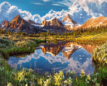 Laden Sie das Bild in den Galerie-Viewer, Diamond Painting – See im Gebirge