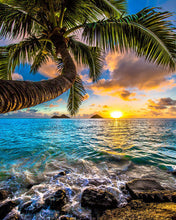 Laden Sie das Bild in den Galerie-Viewer, Diamond Painting – Das Paradies am Meer