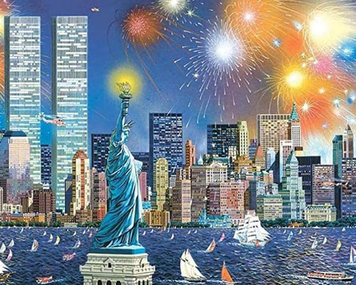 Diamond Painting – Freiheitsstatue in New York | Figured'Art