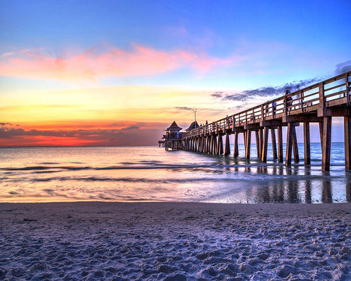 Diamond Painting – Pier am Meer