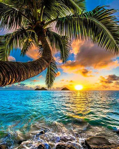 Diamond Painting – Sonnenaufgang