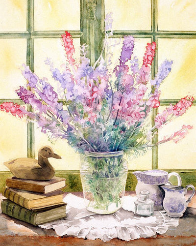 Malen nach Zahlen – Lupinen