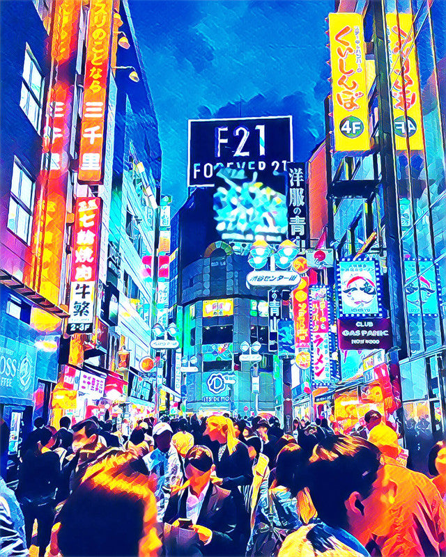 Diamond Painting – Tokyo Shibuya | Figured'Art