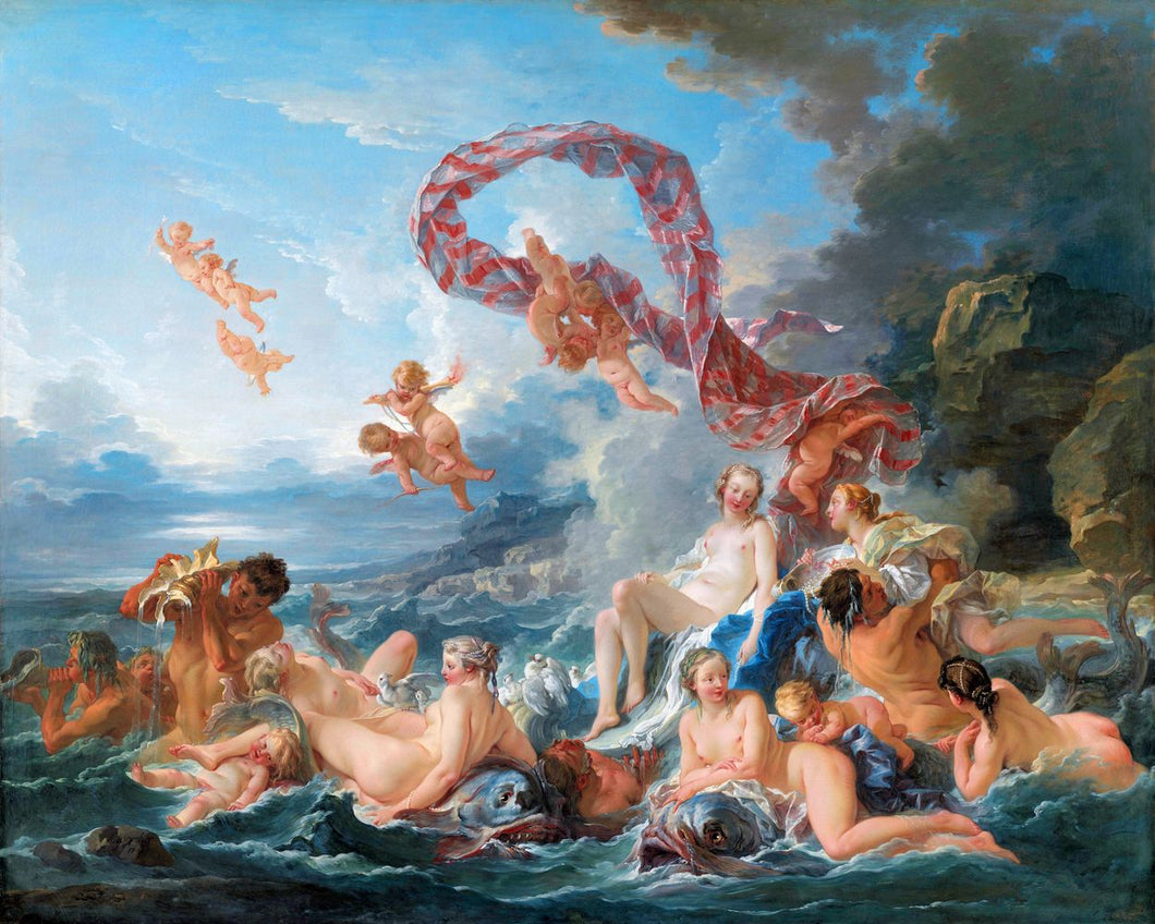 Malen nach Zahlen – Der Triumph der Venus – François Boucher