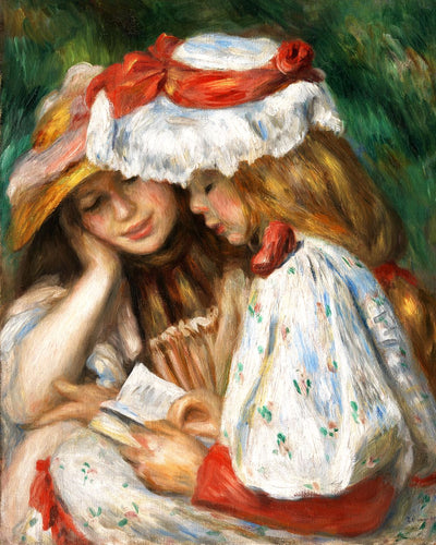Malen nach Zahlen – Zwei Lesende Mädchen – Renoir