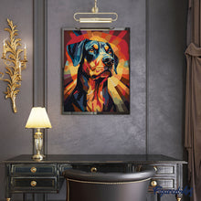 Laden Sie das Bild in den Galerie-Viewer, Art-Deco-Hund