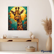 Laden Sie das Bild in den Galerie-Viewer, Giraffe Art Deco