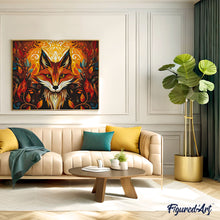 Laden Sie das Bild in den Galerie-Viewer, Fuchs Art Deco