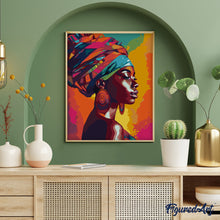 Laden Sie das Bild in den Galerie-Viewer, Lebhafte Afrikanische Dame