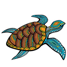 Laden Sie das Bild in den Galerie-Viewer, 2D Holzpuzzle – Schildkröte