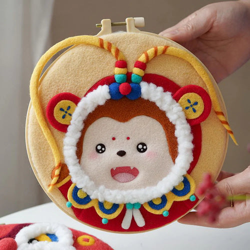 Nadelfilzen Needle Felting - Kleiner Affe