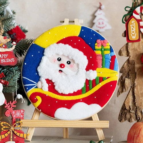 Nadelfilzen Needle Felting - Weihnachtsmann