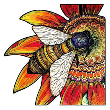 Laden Sie das Bild in den Galerie-Viewer, 2D Holzpuzzle – Biene