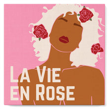 Laden Sie das Bild in den Galerie-Viewer, Mini Malen nach Zahlen mit Rahmen 20x20cm - Das Leben in Rosa