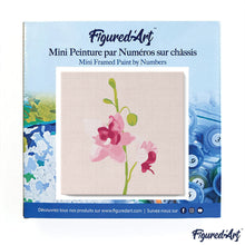 Laden Sie das Bild in den Galerie-Viewer, Mini Malen nach Zahlen mit Rahmen - Orchidee