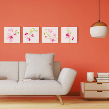 Laden Sie das Bild in den Galerie-Viewer, Mini Malen nach Zahlen mit Rahmen - Orchideenzweig 2