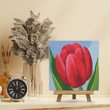 Laden Sie das Bild in den Galerie-Viewer, Mini Malen nach Zahlen mit Rahmen - Rote Tulpe