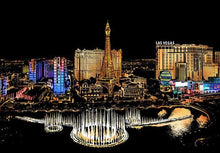 Laden Sie das Bild in den Galerie-Viewer, Kratzbild – Las Vegas in Amerika