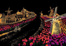 Laden Sie das Bild in den Galerie-Viewer, Kratzbild – Holland Tulpen