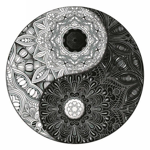 2D Holzpuzzle – Zen Yin Yang
