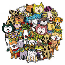 Laden Sie das Bild in den Galerie-Viewer, 2D Holzpuzzle – Hundezwinger