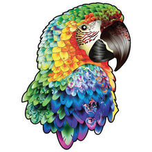 Laden Sie das Bild in den Galerie-Viewer, 2D Holzpuzzle – Papagei