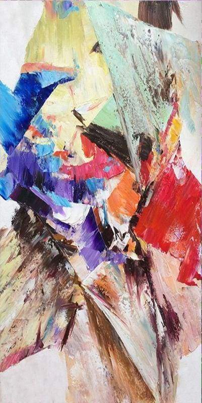 Malen nach Zahlen fŸr Erwachsene |ÊAbstrakt bunt | Figured'Art