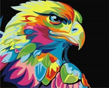 Laden Sie das Bild in den Galerie-Viewer, Malen nach Zahlen fŸr Erwachsene |ÊAdler Pop Art | Figured&#39;Art