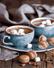 Laden Sie das Bild in den Galerie-Viewer, Malen nach Zahlen fŸr Erwachsene |ÊKaffee am Nachmittag | Figured&#39;Art