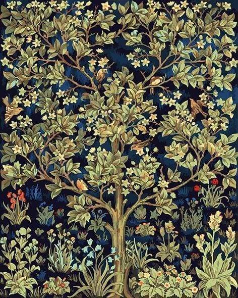 Malen nach Zahlen fŸr Erwachsene |ÊBaum im Frühjahr | Figured'Art