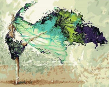 Laden Sie das Bild in den Galerie-Viewer, Malen nach Zahlen fŸr Erwachsene |ÊModerne Ballerina | Figured&#39;Art