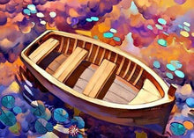 Laden Sie das Bild in den Galerie-Viewer, Malen nach Zahlen – Boot auf dem Wasser
