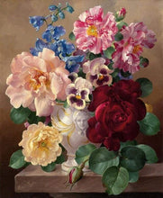 Laden Sie das Bild in den Galerie-Viewer, Malen nach Zahlen Erwachsene Schöner Blumenstrauß Figured&#39;Art