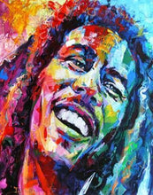 Laden Sie das Bild in den Galerie-Viewer, Malen nach Zahlen fŸr Erwachsene |ÊBob Marley Aquarell | Figured&#39;Art