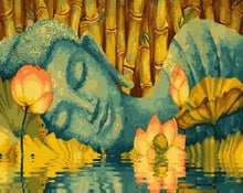 Laden Sie das Bild in den Galerie-Viewer, Malen nach Zahlen fŸr Erwachsene |ÊSchlafender Buddha | Figured&#39;Art