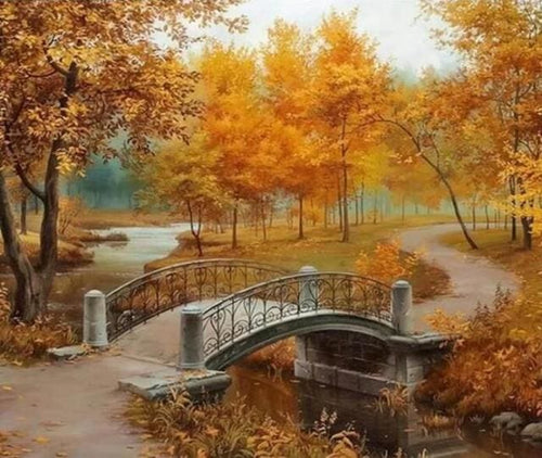 Diamond Painting – Herbstlandschaft