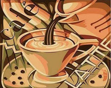 Laden Sie das Bild in den Galerie-Viewer, Malen nach Zahlen fŸr Erwachsene |ÊMilchkaffee | Figured&#39;Art