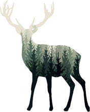 Laden Sie das Bild in den Galerie-Viewer, Malen nach Zahlen fŸr Erwachsene |ÊHirsch und Wald | Figured&#39;Art