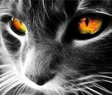Laden Sie das Bild in den Galerie-Viewer, Malen nach Zahlen fŸr Erwachsene |ÊTraurige Katze | Figured&#39;Art