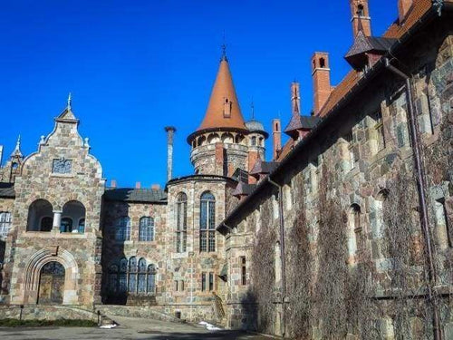Malen nach Zahlen Erwachsene Schloss Figured'Art