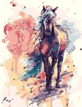 Laden Sie das Bild in den Galerie-Viewer, Malen nach Zahlen fŸr Erwachsene |ÊGemaltes Pferd | Figured&#39;Art