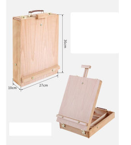 accessoires | Chevalet de table et valise de rangement pour peinture sur toile et dessin. | autre | FiguredArt