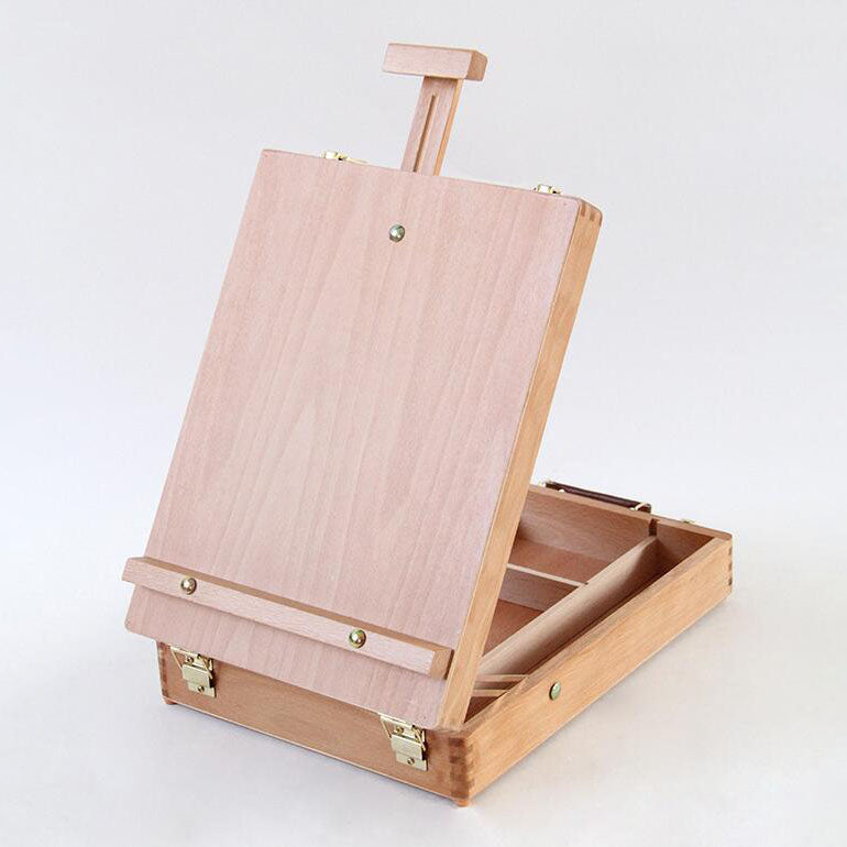 Koffer Staffelei aus Holz