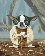 Laden Sie das Bild in den Galerie-Viewer, Malen nach Zahlen fŸr Erwachsene |ÊHund Yoda | Figured&#39;Art