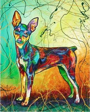 Laden Sie das Bild in den Galerie-Viewer, Malen nach Zahlen fŸr Erwachsene |ÊBunte Hunde | Figured&#39;Art
